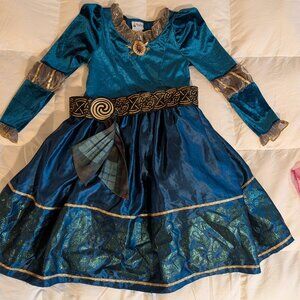Disney Princess Merida dress Child size small